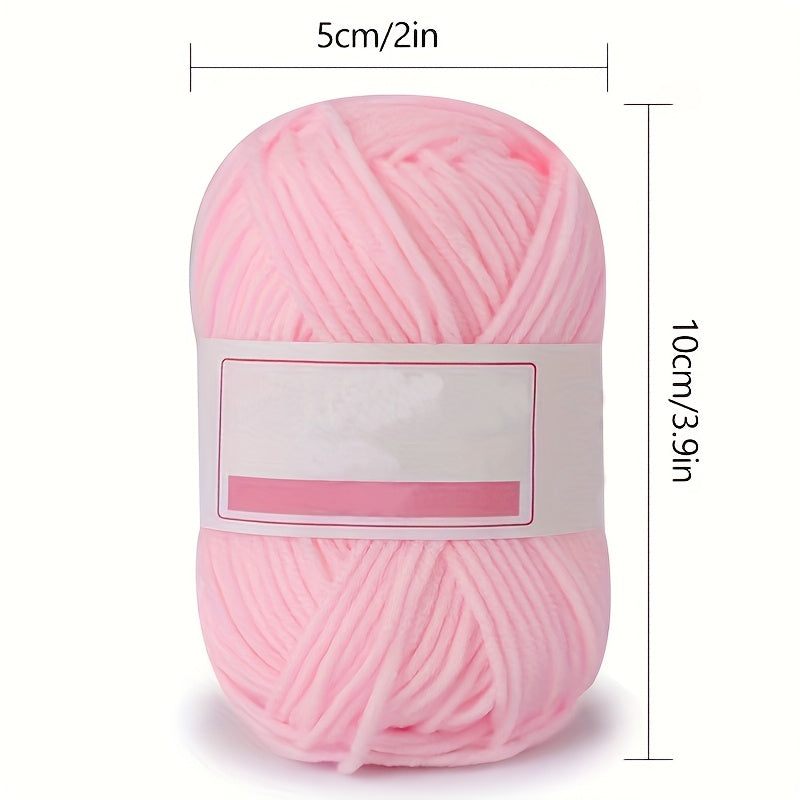 Crochet DIY Yarn Kit With Spandex Yarn For Crafts Projects