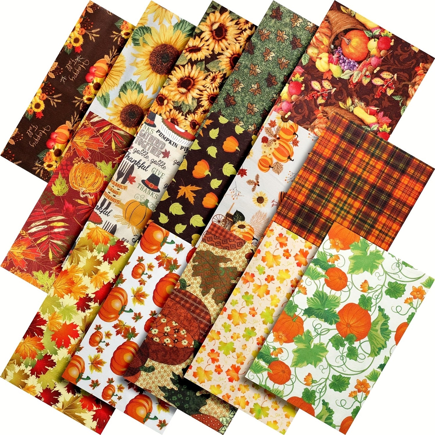 Pure Cotton Squares Crafting Fabric 70Pcs For Quilting