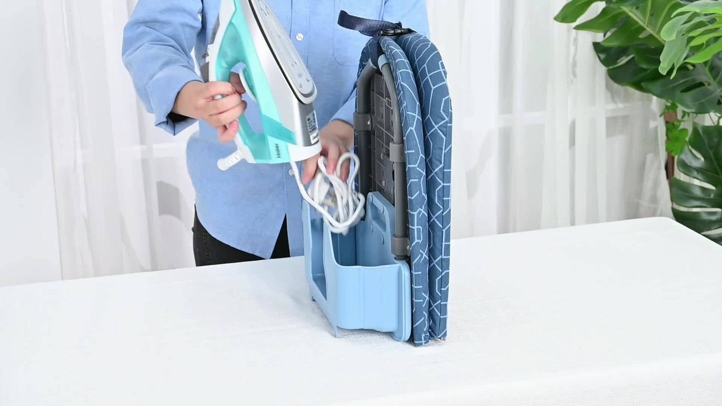 TOOLF Portable Tabletop Ironing Board With Holder And Covers