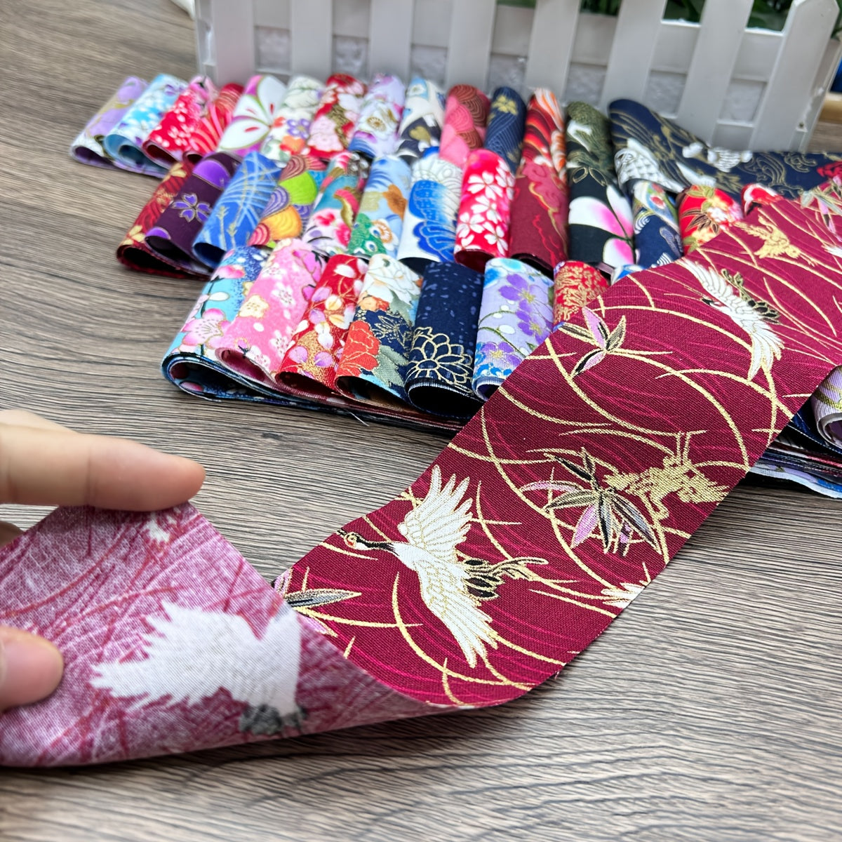 Cotton Fabric Strips Jelly Roll For DIY Crafts And Quilting