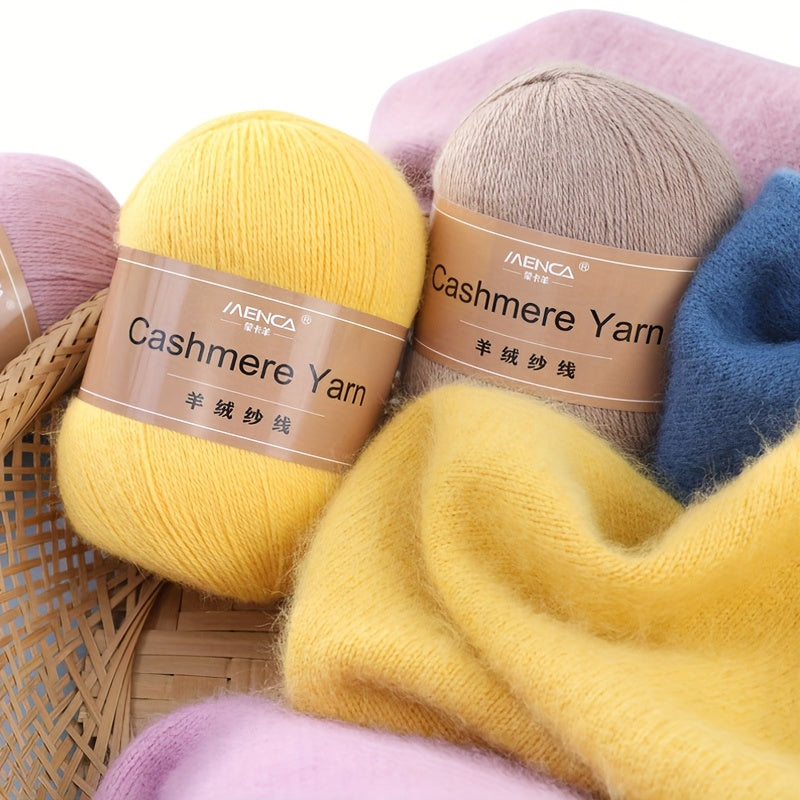 Crochet Wool Yarn Sets For DIY Projects 21 Skeins Pack