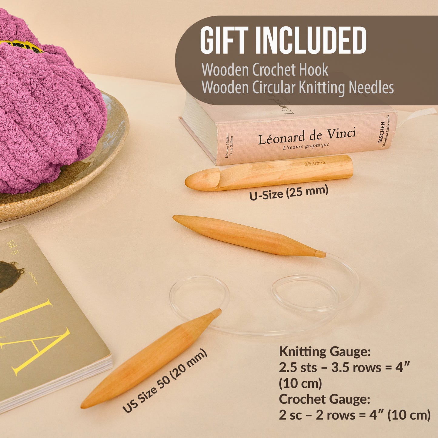 Craftiss Chenille Yarn for Crocheting and Knitting Projects