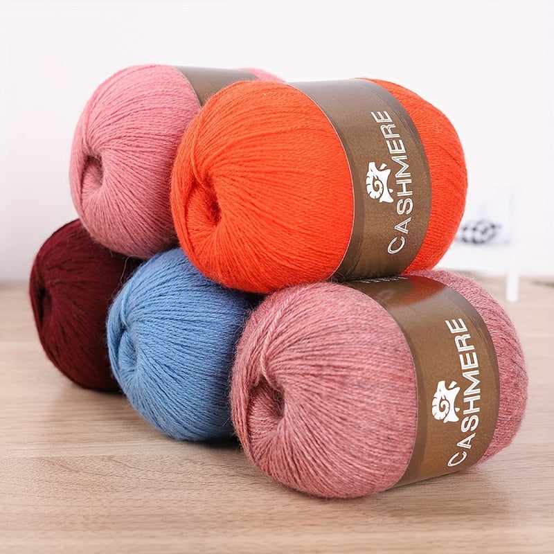 Cashmere Yarn 6 Pairs 100 Cashmere For DIY Crochet Soft