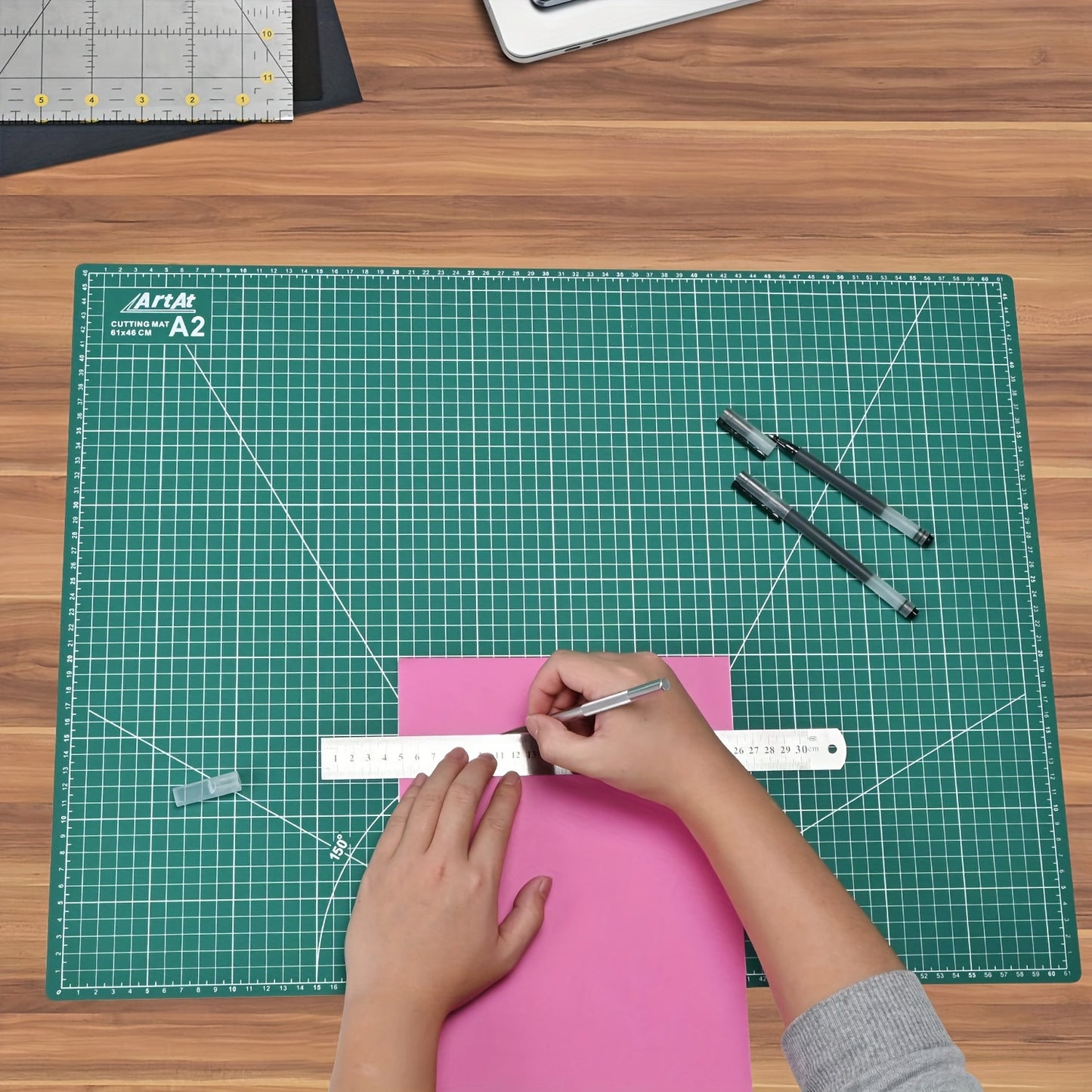 Double Sided Cutting Mat 5 Layer PVC Non Slip Quilting